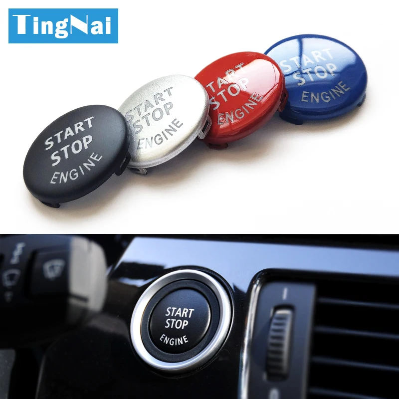 Start Stop Push Button Ignition Switch Cap For BMW 3 Series X1 X5 X6 E70 E71 E90 E84 E60