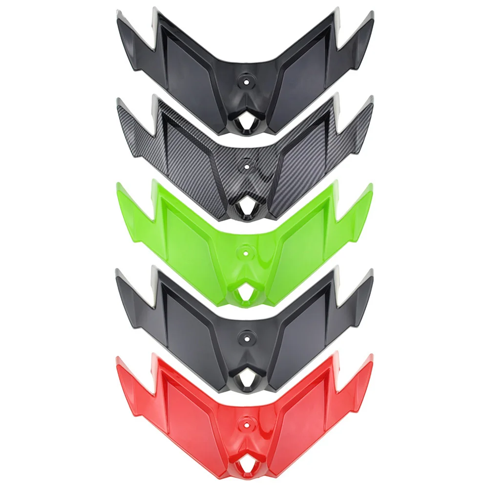 For Kawasaki Ninja 250 300 2013 2014 2015 2016 2017 spoiler rear wing headlight fairing kit Carbon Fiber Printed