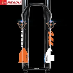 READU Manitou MARVEL COMP front fork stickers bike front fork stickers Bike fork decals bicycle accessories