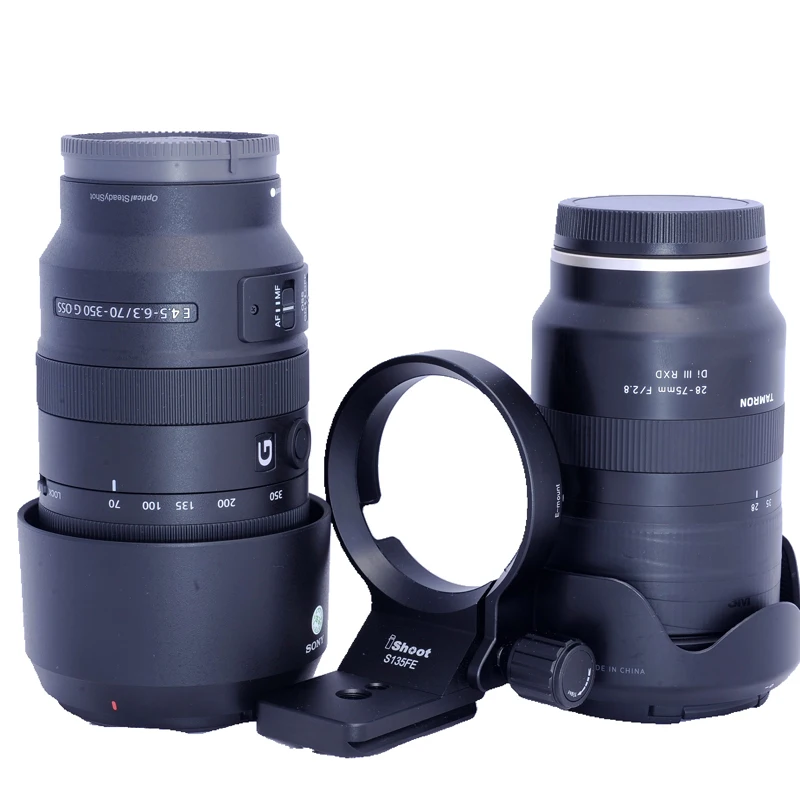 iShoot Lens Collar for Tamron 28-75mm F2.8 Di III RXD and Tamron 17-28mm F2.8 70-180mm Tripod Mount Ring Lens Adapter IS-S135FE