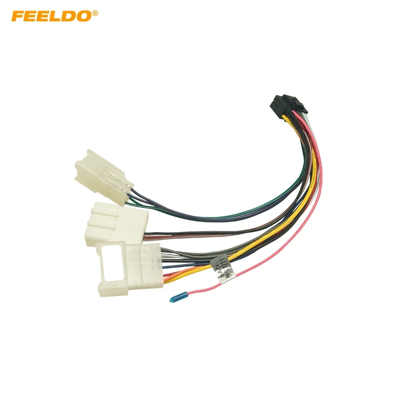 Car Head Unit Wire Harness Adapter For Toyota OEM Car Radio Harness