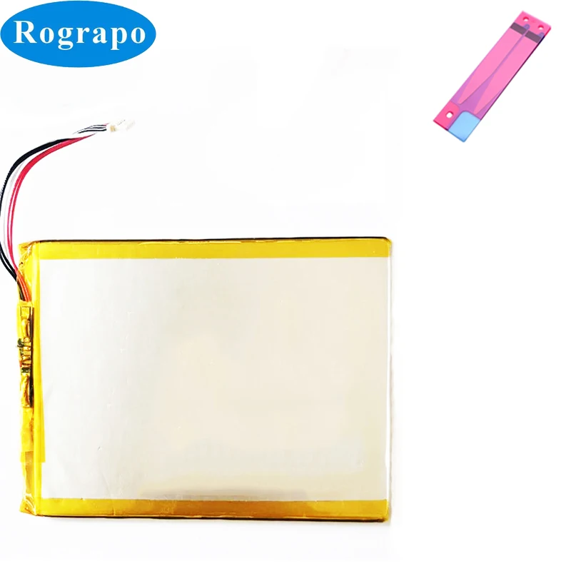 New 3.7V 4000mAh Tablet PC Battery For Iribs TW35 5 Wire Plug