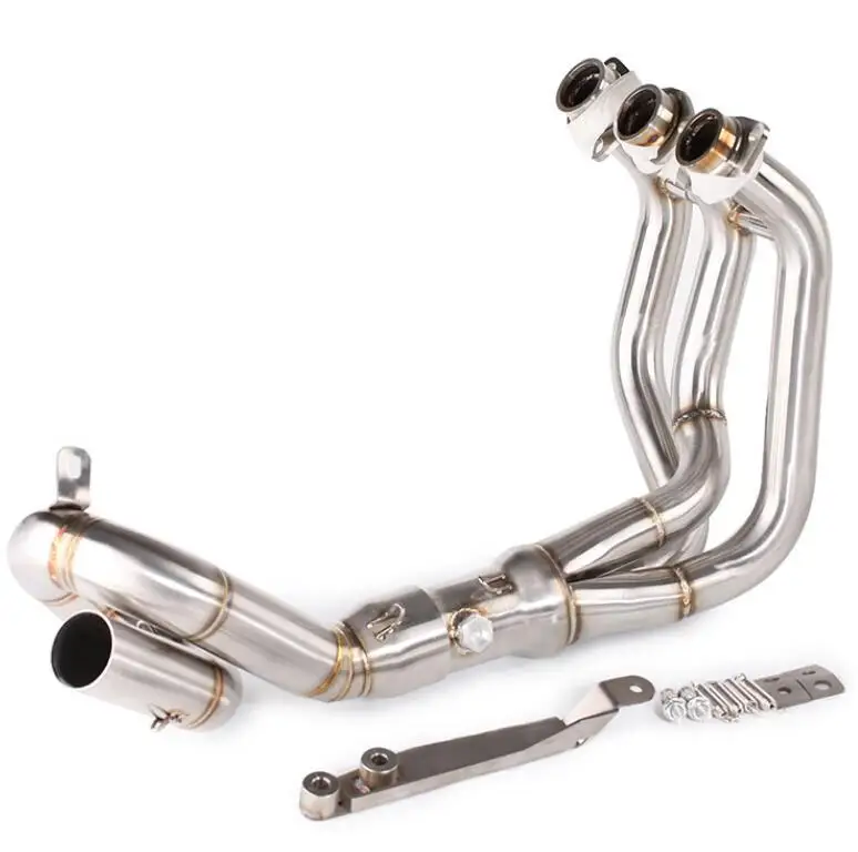 Slip On For Yamaha MT09 FZ09 MT-09 FZ-09 MT FZ 09 2013-2020 Motorcycle Full System Exhaust Muffler Escape Middle Pipe