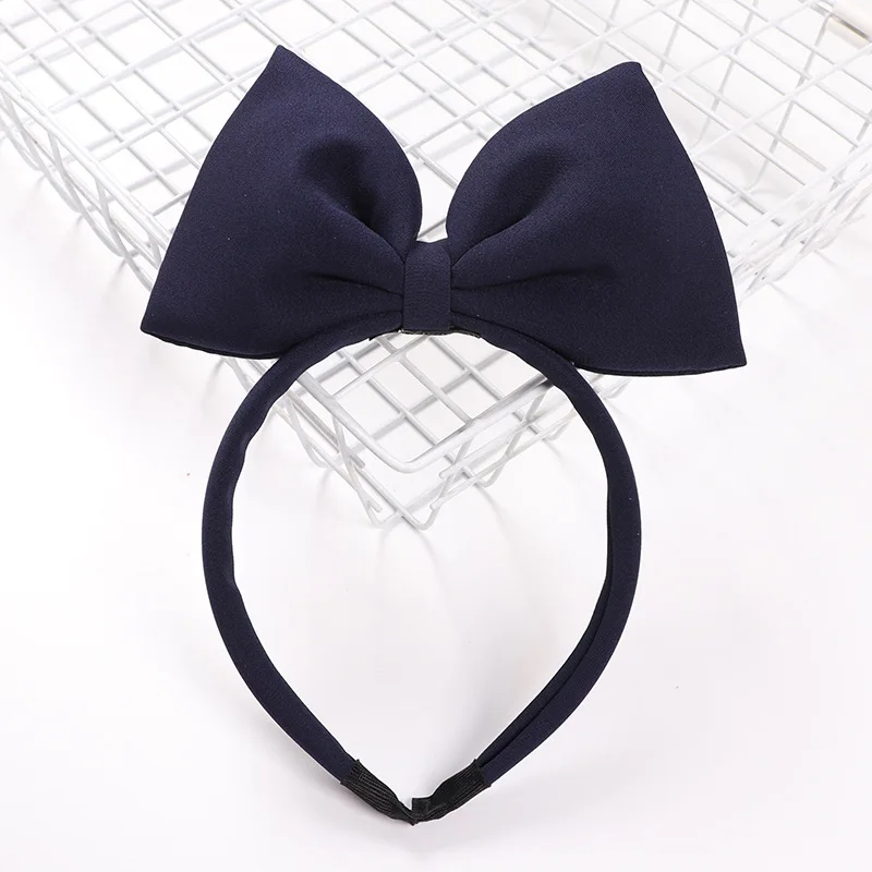 Children\'s Hair Accessories Snow White Hair Band Handmade Red Bow Headband Fabric Bow Tie Net Red Hair Band Headdress Fashion