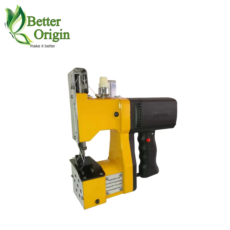 

Hand held plastic bag closing machine with strong motor