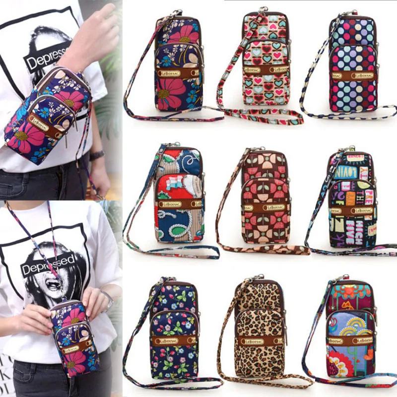 9 Colors Fashion Coin Purses Multi-color Small Cross Body Purse for Womens Shoulder Bag Girls Cell Phone Case