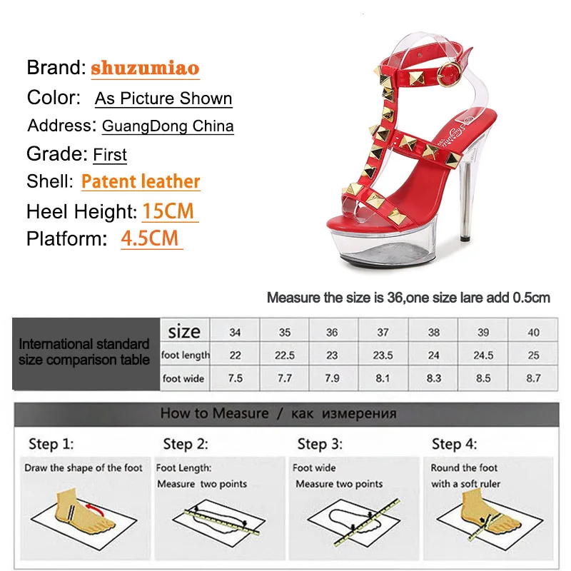 Women Crystal 14CM Heels Nightclub Luminous Rivet Dance Shoes Fashion LED Light UP Platform Petal Wedding Party Sandals Size 43