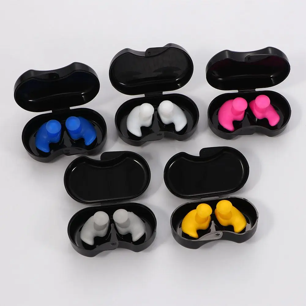 Soft Silicone Ear Plugs Ear Protection Reusable Professional Music Earplugs Noise Reduction For Sleep