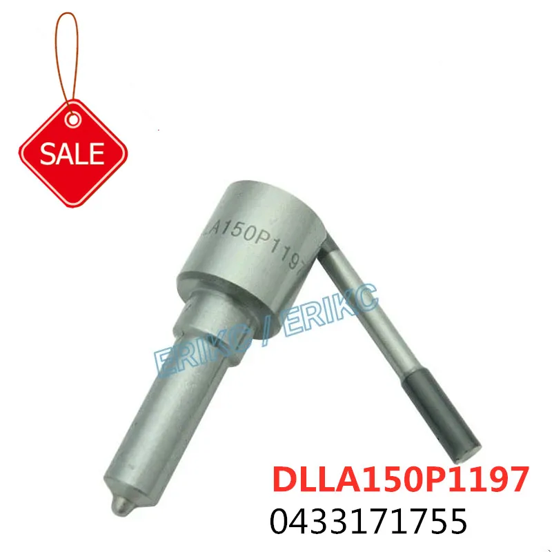 

ERIKC DLLA150P1197(0433171755) Hot Sale Common Rail Injector Nozzle Sprayer DLLA 150P 1197 for 0445110290 0445110126 0445110729