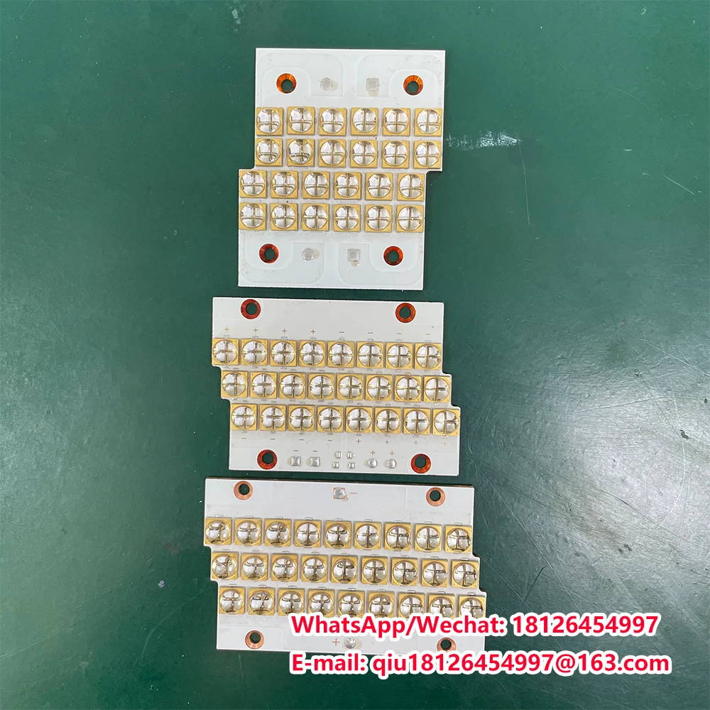 Ink Varnish LED Curing Lamp Lamp Board Thermoelectric Separation High-Power UVLED Lamp Beads Pure Copper Substrate Lamp Board