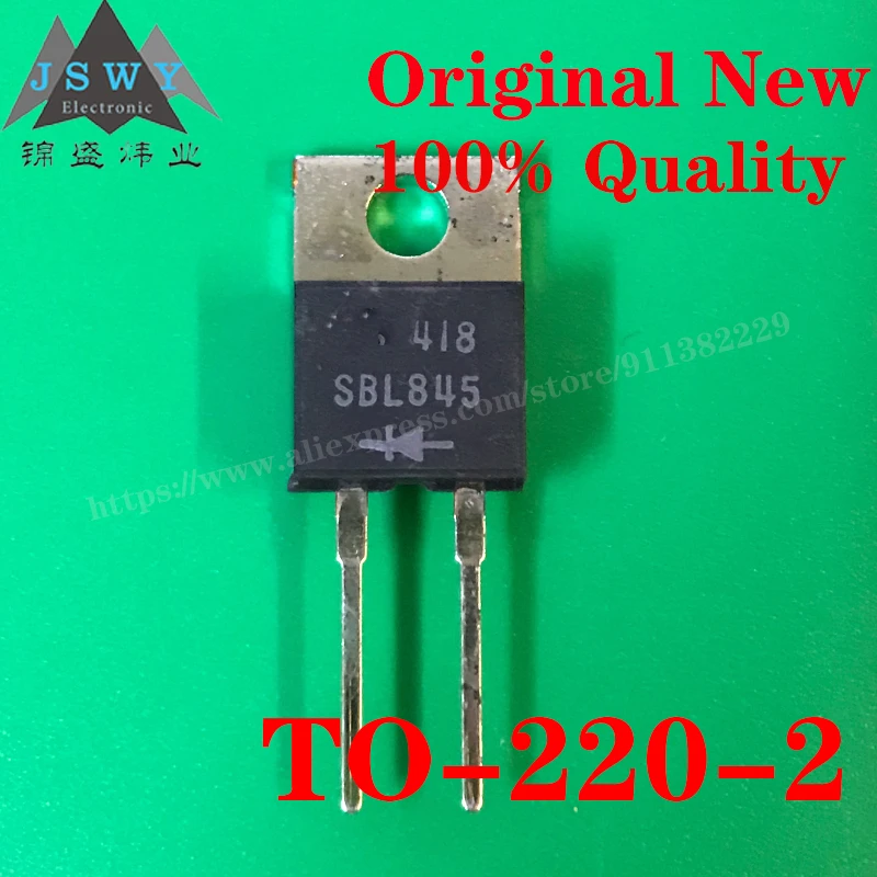 SBL845 TO-220 Discrete Semiconductor Schottky Diode and Rectifier Chip Use the for module arduino nano Free Shipping