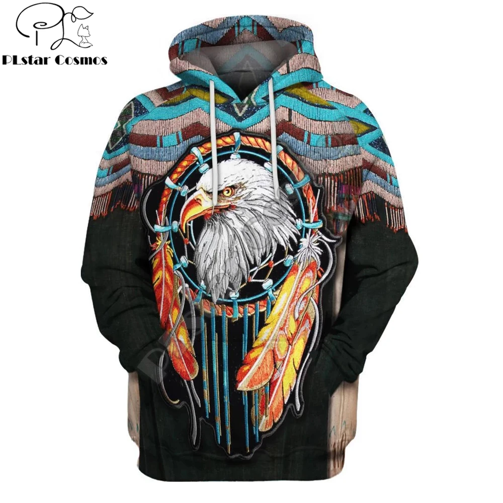 

Новинка 2019, модная брендовая толстовка с капюшоном в богемном стиле, Ловец снов, Орл, 3D принт, толстовки унисекс, уличная одежда в стиле Харадзюку, мужская Толстовка