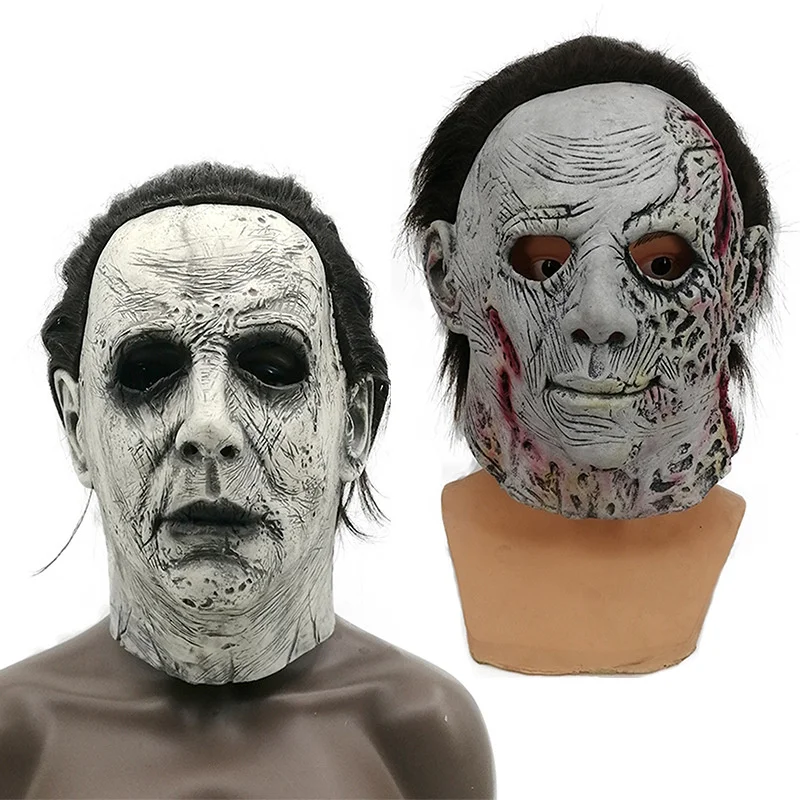 New Halloween Movie Michael Myers Mask Cosplay Horror Helmet Halloween Masquerade Party Mask Prop