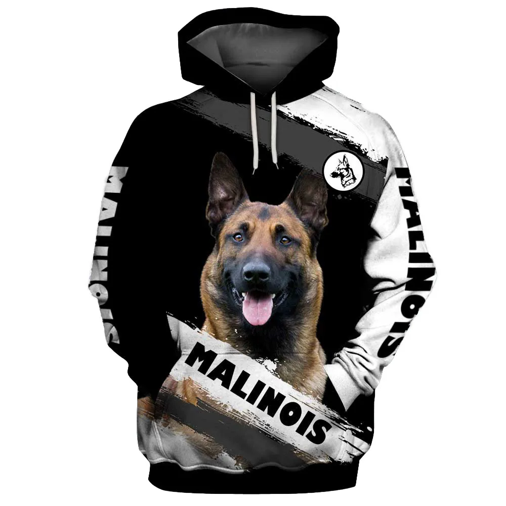 HX Newfoundland Dog Hoodies 3D Graphic Dog Better Than Life Hoodie All Print Animals Sweatshirt Pullover Harajuku Streetwear