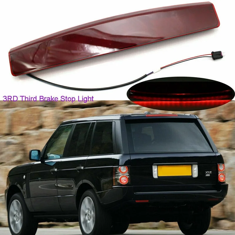 

High Mounted 3rd Brake Light For Land Rover Range Rover L322 Smoked Lamp 2002-2012 Stop Light Stop Tail Lamp Signal Lamp