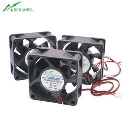 ACP6025S 6cm 60mm fan 60x60x25mm DC5V 12V 24V USB 2 wires Suitable for power supply charger inverter cooling fan