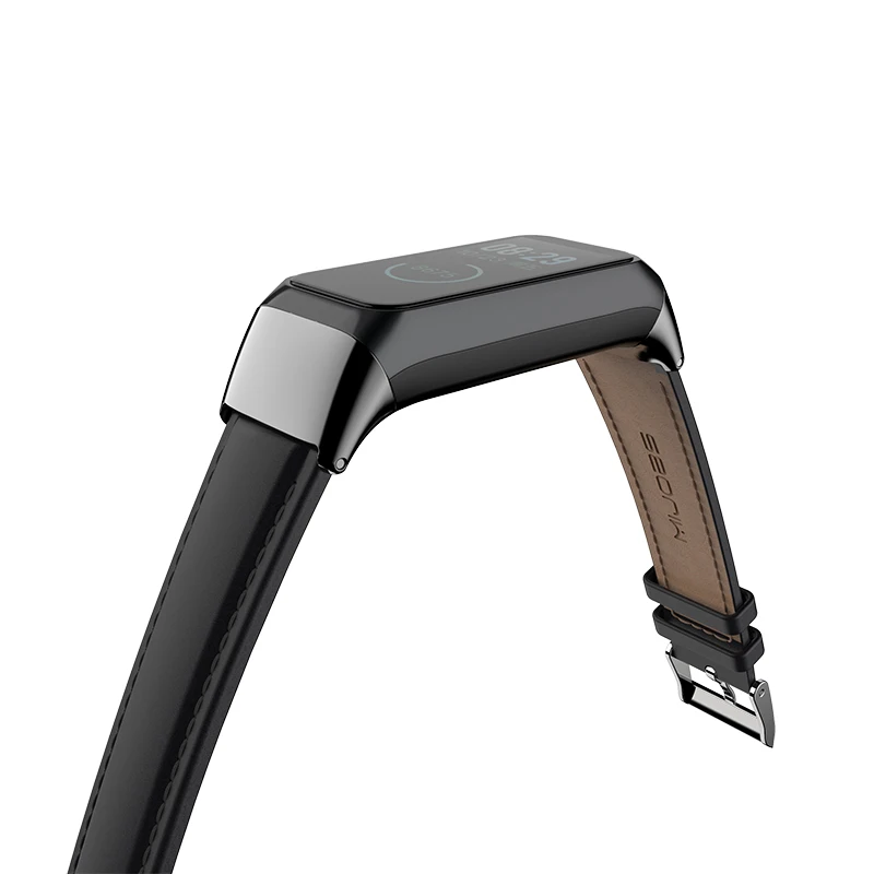 Dây Đeo Da Mijobs dành cho Amazfit Đồng Hồ Thông Minh Thể Thao Band2 COR 2 cho dây Huami AMAZFIT Ban Nhạc COR 2 Thông Minh Đeo Tay vòng tay