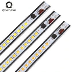 5-20pcs AC220V LED 바 조명 20/30/2835 cm 따뜻한/흰색 빨간색 녹색 파란색 고휘도 SMD LED 단단한 스트립, 12LED 72LED