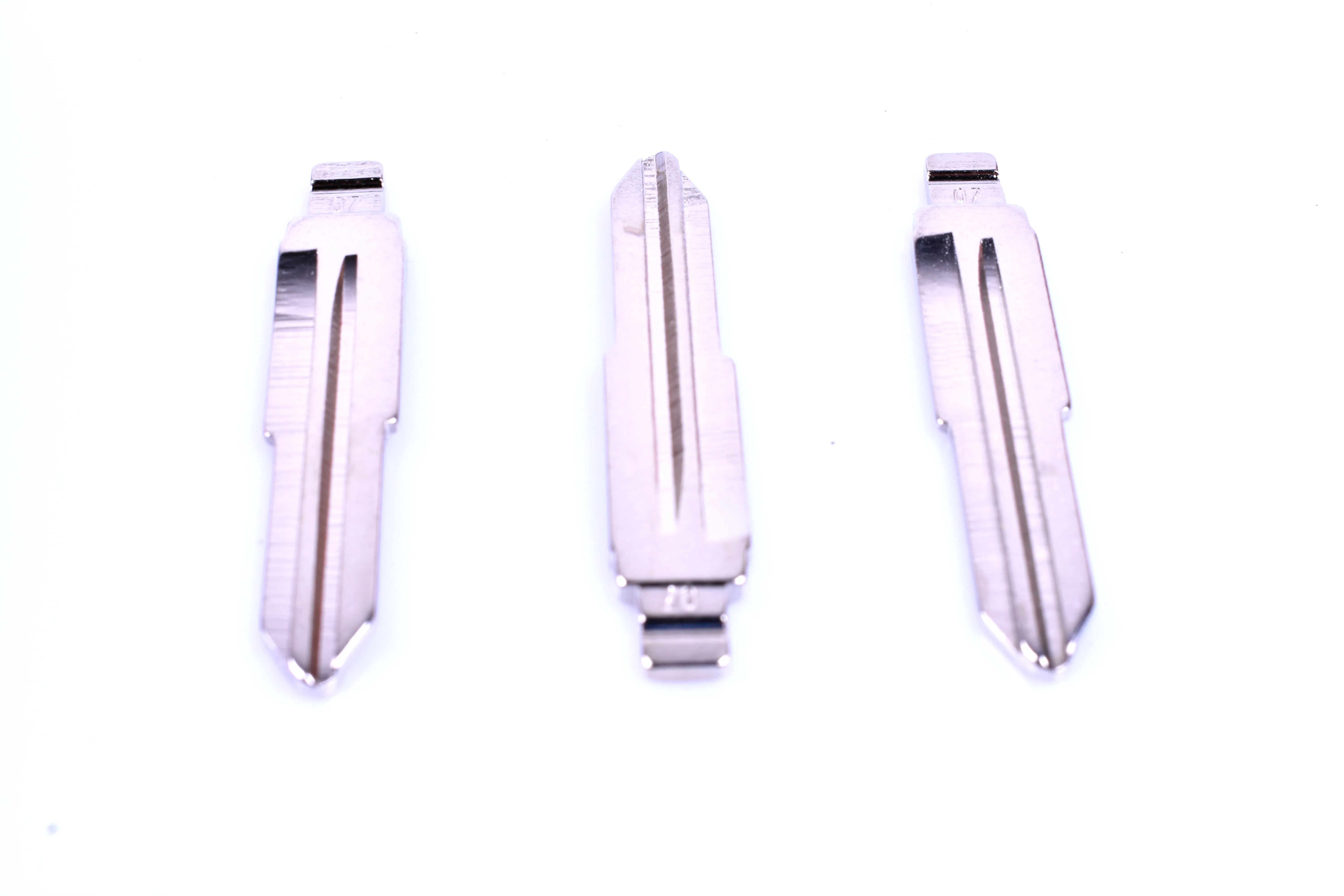 (5pcs) NO. 07 Blade Replacement Flip Folding Key Blade Car Remote key Blank Embryo For Mitsubishi Outlander Grandis ASX Pajero