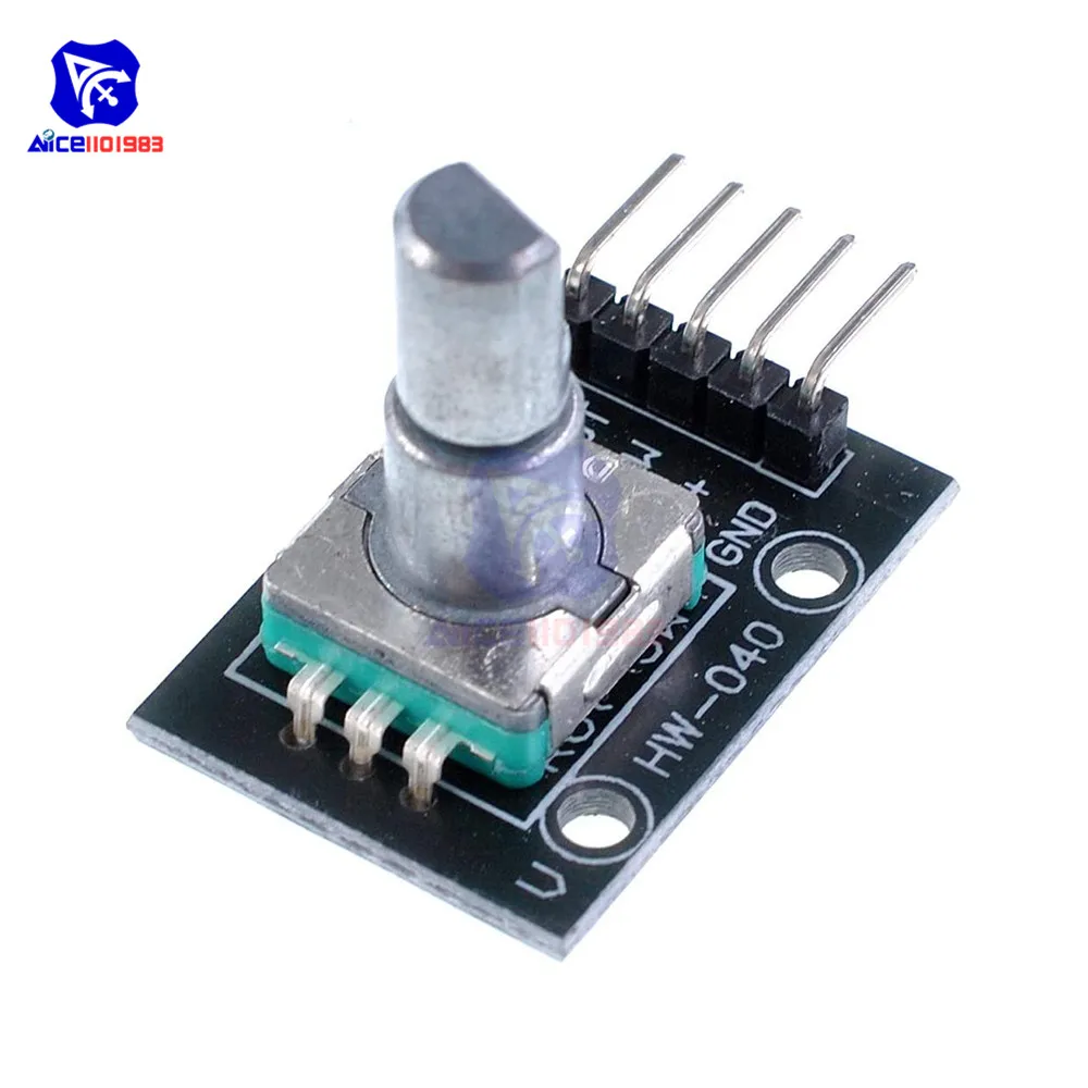 Diymore Modul Encoder Putar Sensor Bata 5 Pin Modul Papan Pengembangan UNTUK Arduino