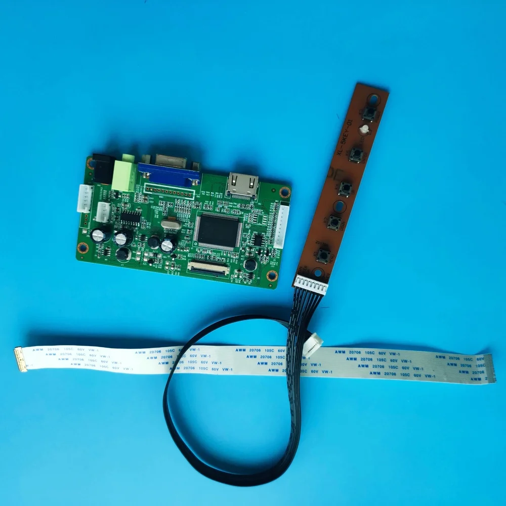 for LP140WH8-TPC2 DRIVER monitor LED LCD DIY  VGA EDP Controller board 30pin 1366×768 14