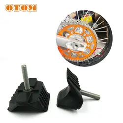 OTOM Motorcycle Aluminum and Rubber Wheel Rim Lock Tyre Safe Pit Bike Motocross 1.85