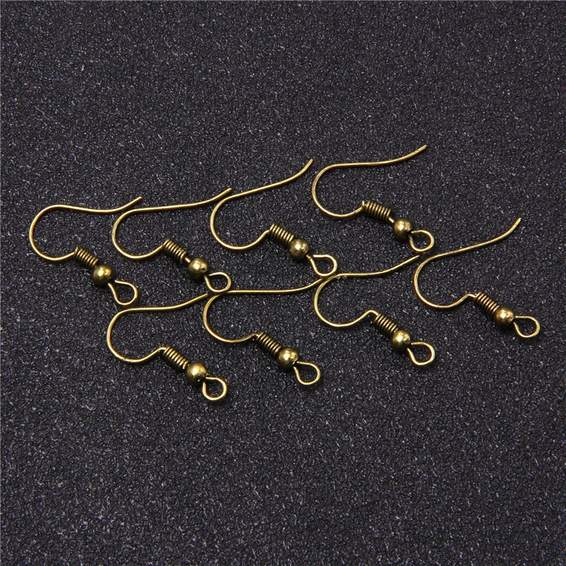 Boucles d'oreilles 100x2cm, 1.5 pièces/lot, boucles d'oreilles, fermoirs, crochets pour bricolage, fabrication de bijoux, accessoire en alliage, vente en gros