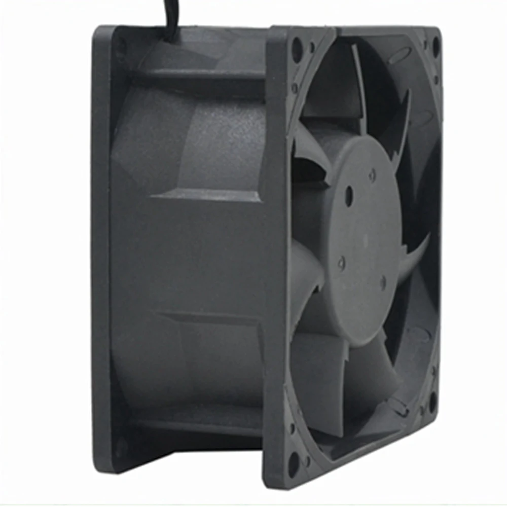 EC220V  cooling fan 5000RPM 116m3/h 8038 80mm air blower Pop plastic frame energy saving cooling fan in china YF8038H220B