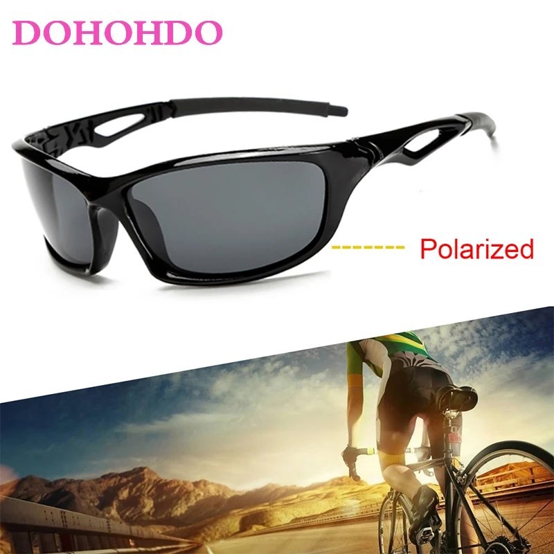 DOHOHDO 2022 New Polarized Night Vision Glasses Men Male Sunglasses Fishing Sports Eyewear UV400 lentes polarizados para hombre