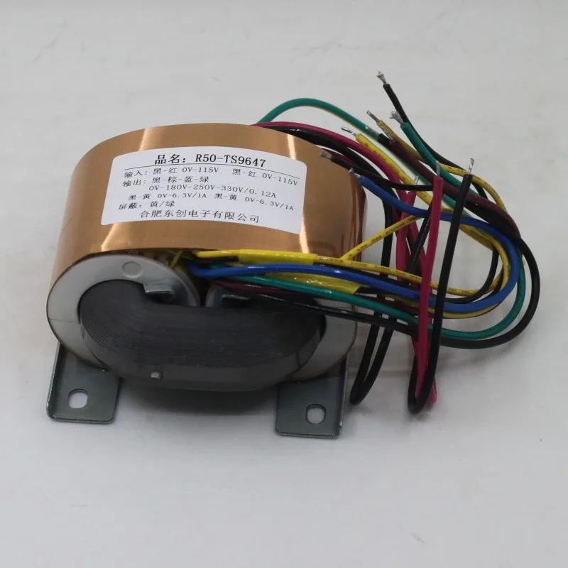 30 واط خالية من الأكسجين النحاس R محول R غال Rre فك DAC امدادات الطاقة لا الاهتزاز والضوضاء مخصص الجهد المزدوج #6