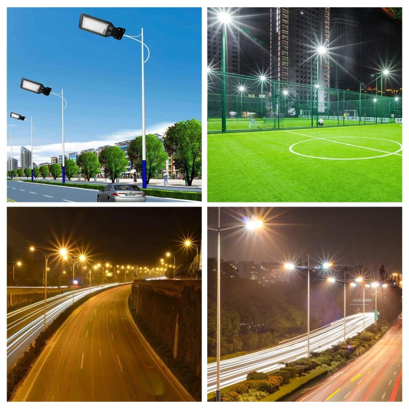 LED Street Light 50W 100W AC 220V Outdoor Floodlight Spotlight IP65 Waterproof Wall Light Garden Road Street Pathway Pole Lights