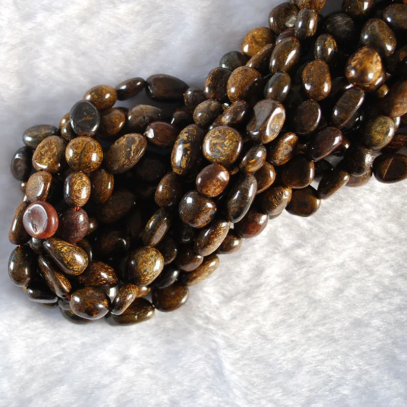 Natural Bronzite Stone For Jewelry Making Round Loose Spacer Beads Diy Bracelet Necklace Charms Accessories