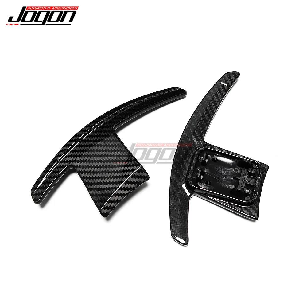 2pcs Replace Real Carbon Fiber Car Steering Wheel Paddle Shifter For BMW 3 4 5 6 7 8 Series G20 G22 G23 G30 G31 G11 G12 G14 G15