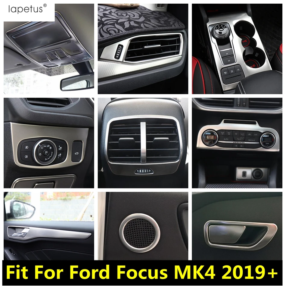 

Dashboard Strip / Head Light / Door Speaker / Gear Shift Panel Cover Trim Accessories Interior For Ford Focus MK4 2019 - 2022