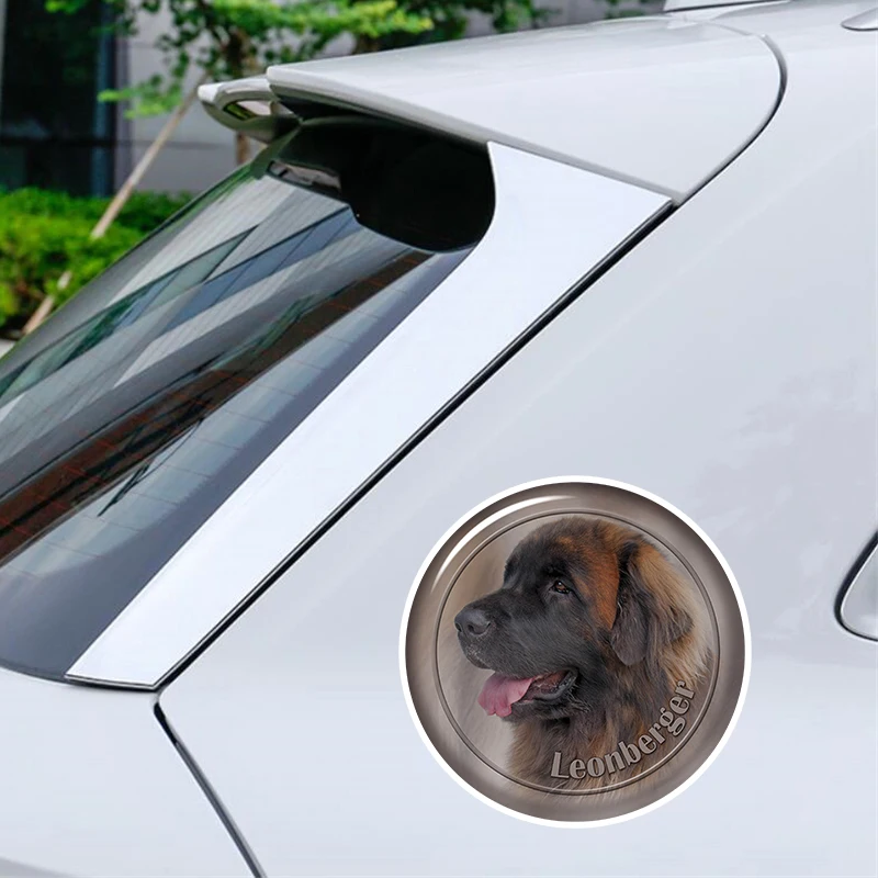 Leonberger Dog V1 Self-adhesive Decal Car Sticker Waterproof Auto Decors on Bumper Rear Window Laptop Choose Size #S60923