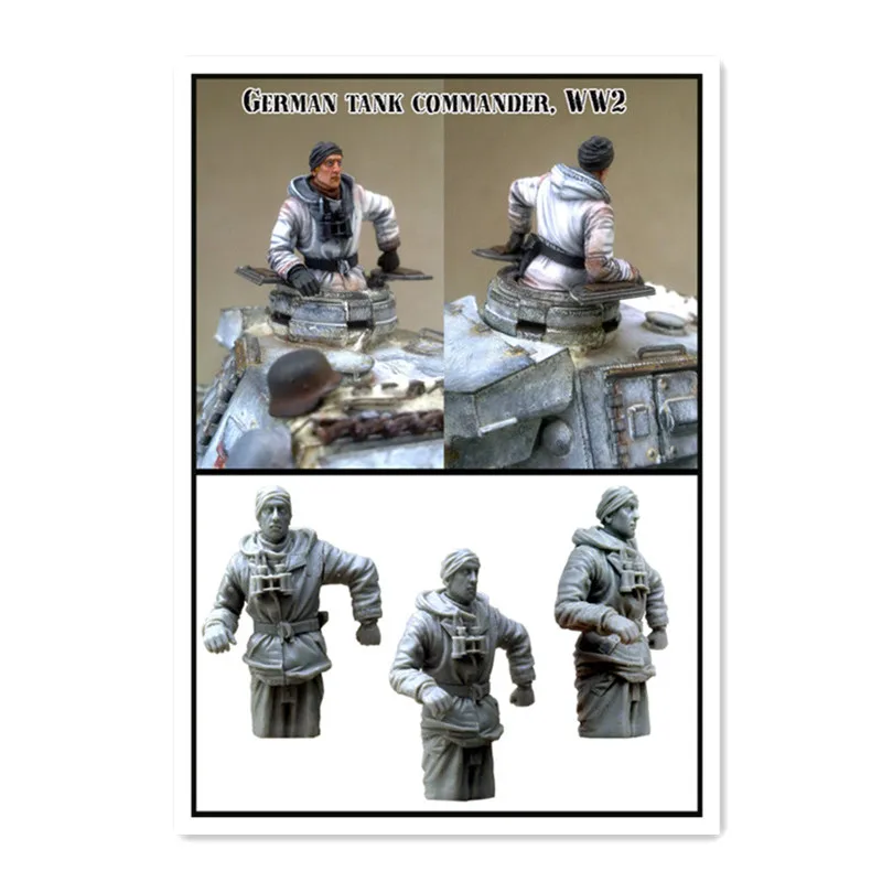 1:35 Resin kit  Winter tank soldier 318