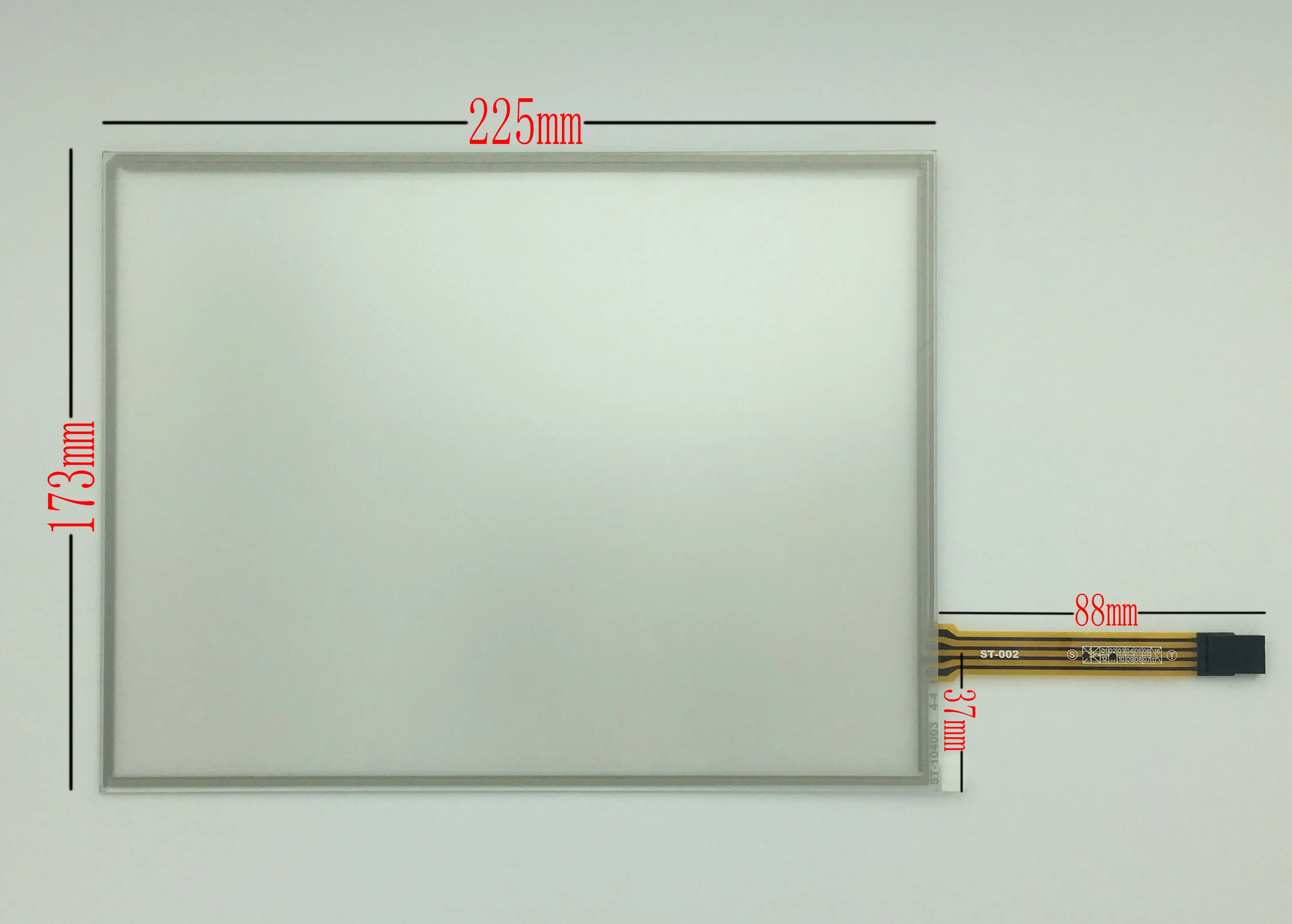 

10.4 inch 173mm*225mm ST104003 Touch Screen Glass Panel Repair Repalcement