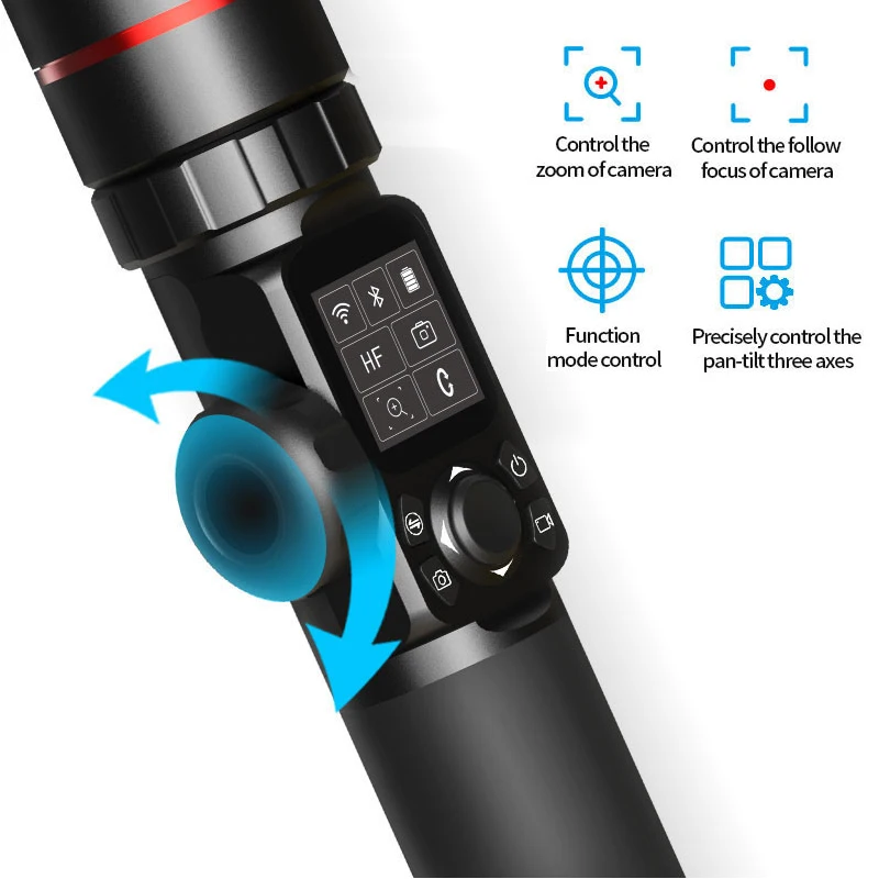 كاميرا FeiyuTech AK4000 3 محاور محمولة باليد مثبت انحراف مع حلقة تركيز 4 كجم الحمولة لسوني كانون 5D باناسونيك GH5 نيكون D850