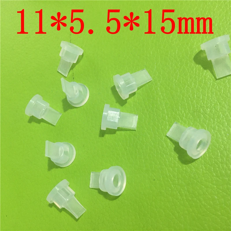 10PCS  11 * 5.5 * 15MM Low pressure duckbill valve Silicone material safety and environmental protection Check valve 11*5.5*15