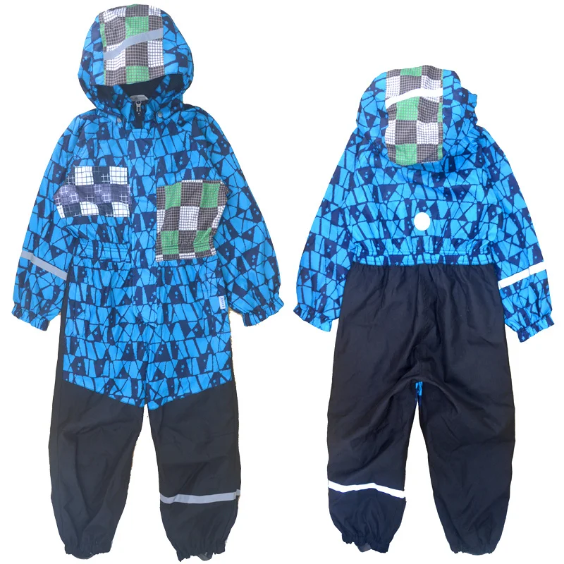 Spring and Autumn Spring and Autumn Outdoor Skiing Children\'s Infant Thboys and girls Jackets Jackets + Belt Pants Boy Girls Set