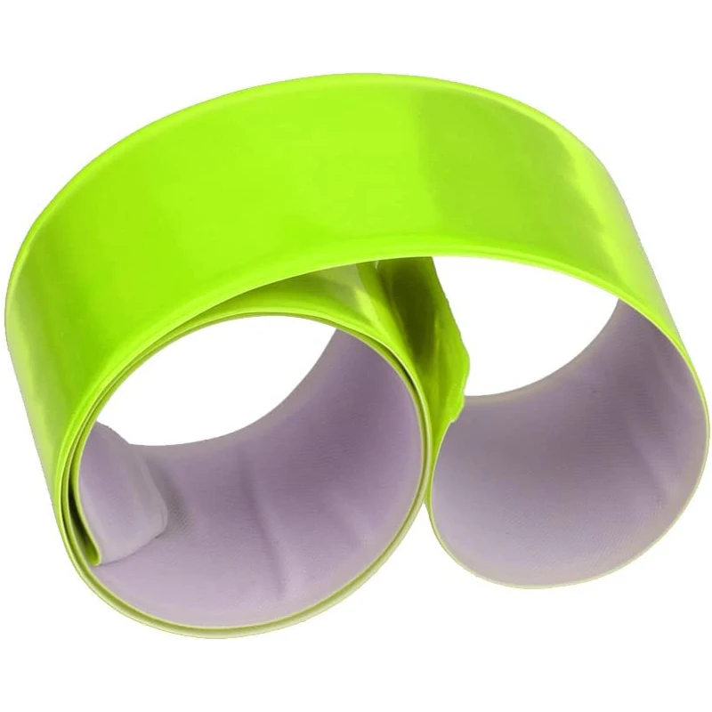 High Visibility Reflective Strip Wristband Bracelets Running Cycling Pants Leg Strap Safety Band Promotional Gift Armband