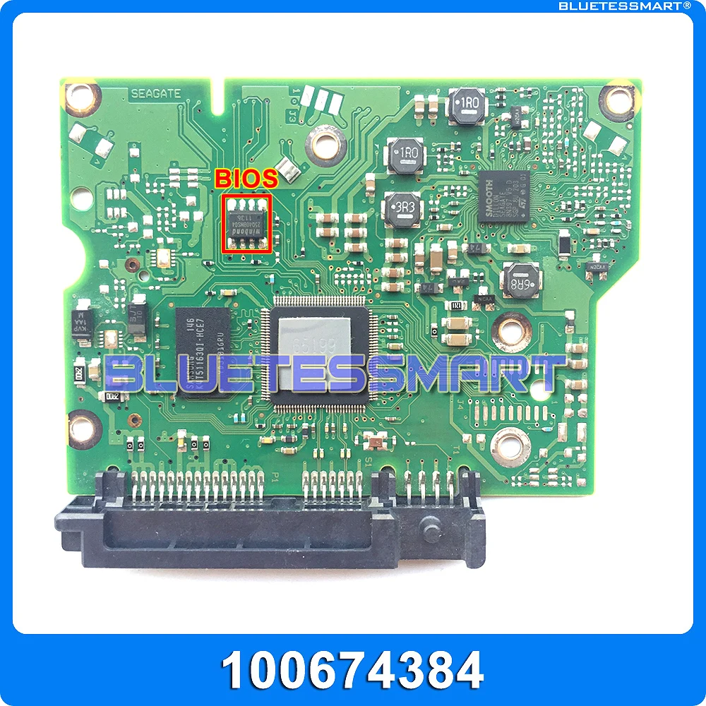 Piezas de disco duro PCB placa lógica placa de circuito impreso 100674384 para Seagate 3,5 SATA 1T/2T hdd ST1000VM002 ST2000VM003