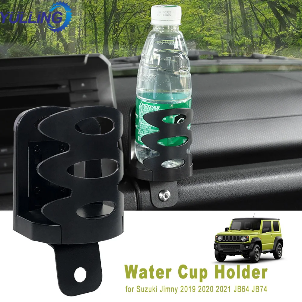 

YULLING Universal Car Bracket For Suzuki Jimny JB74 2019 2020 Car Phone Bracket Drink Cup Holder Stand Organizer For Jimny 2019+