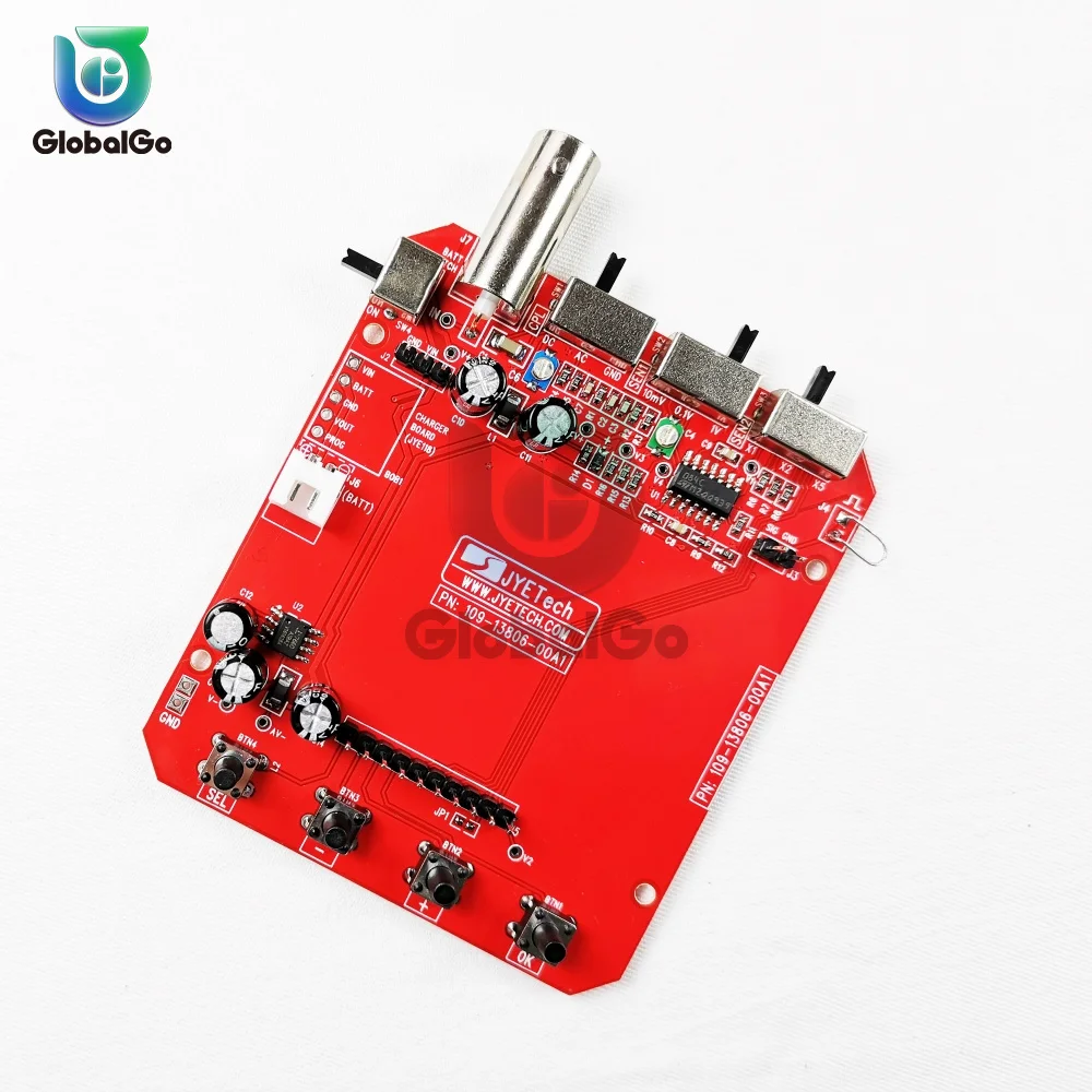 Mini Handheld Digital Oscilloscope DIY ชุดแขน Cortex-M3 12บิต TFT Oscilloscope 10:1 Probe ทดสอบคลิป Dropship ขายส่ง