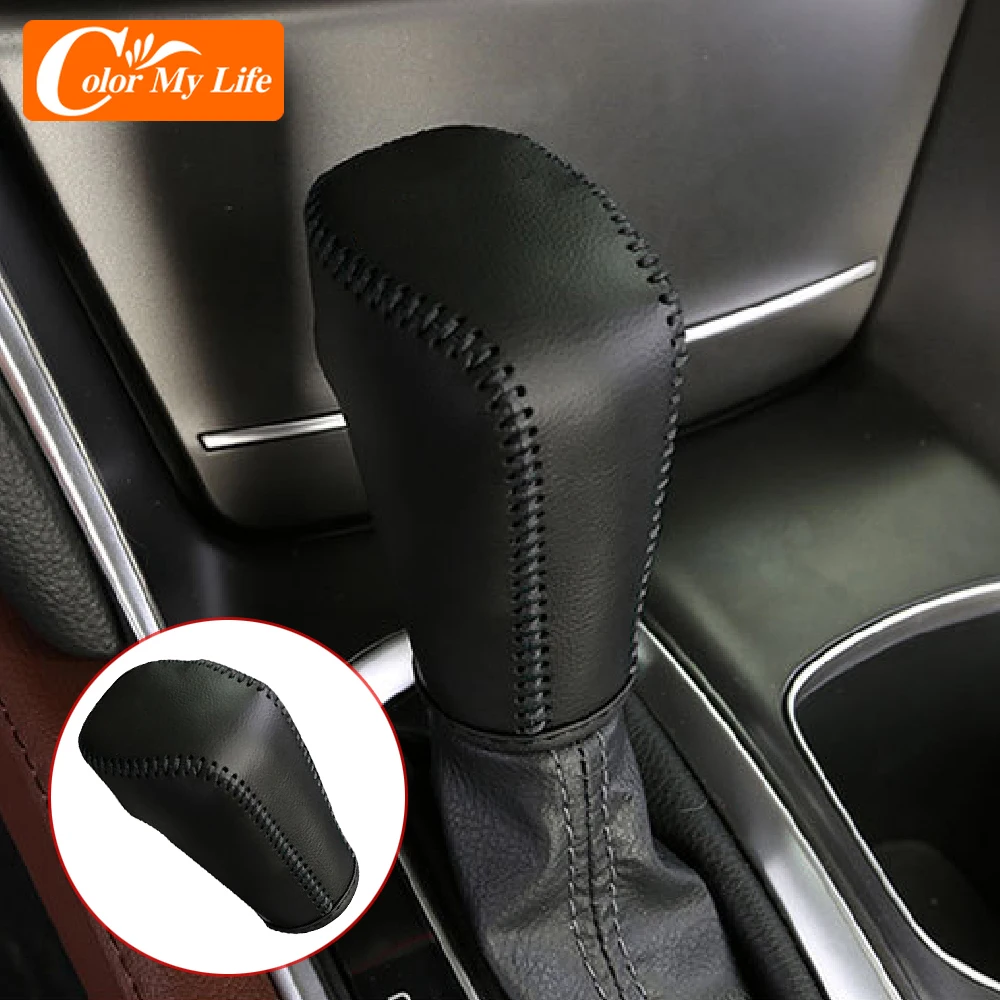 Car Gear Lever Cover Gear Shift Knob Case Gear Head Collars for Honda Accord 2018 2019 2020 2021 Stickers Interior Accessories