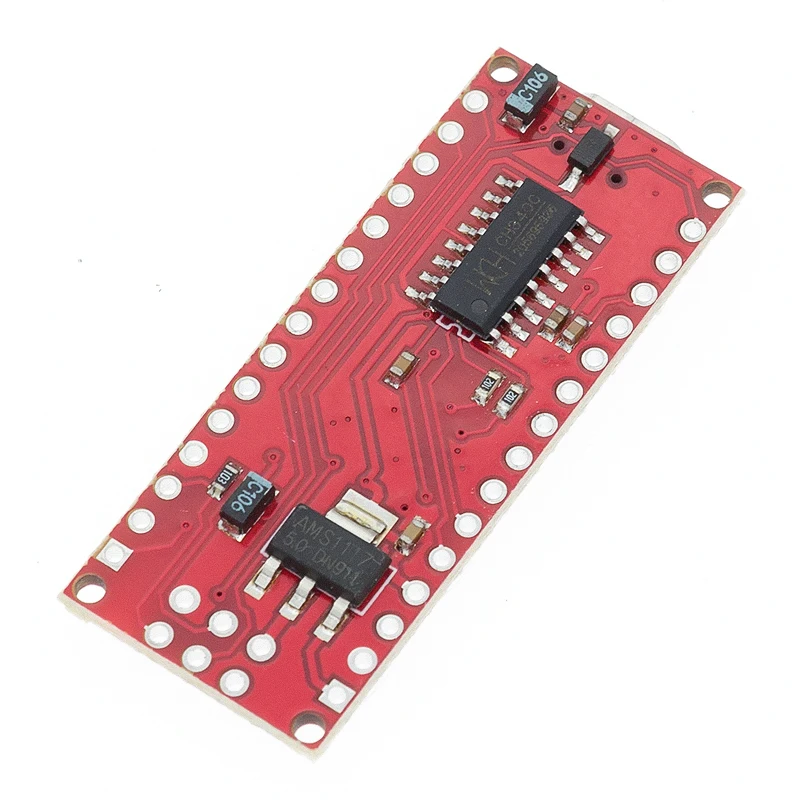 Nano Micro USB With The Bootloader Compatible Nano V3 Red Controller for Arduino CH340 USB driver 16Mhz Nano v3.0 ATMEGA168P