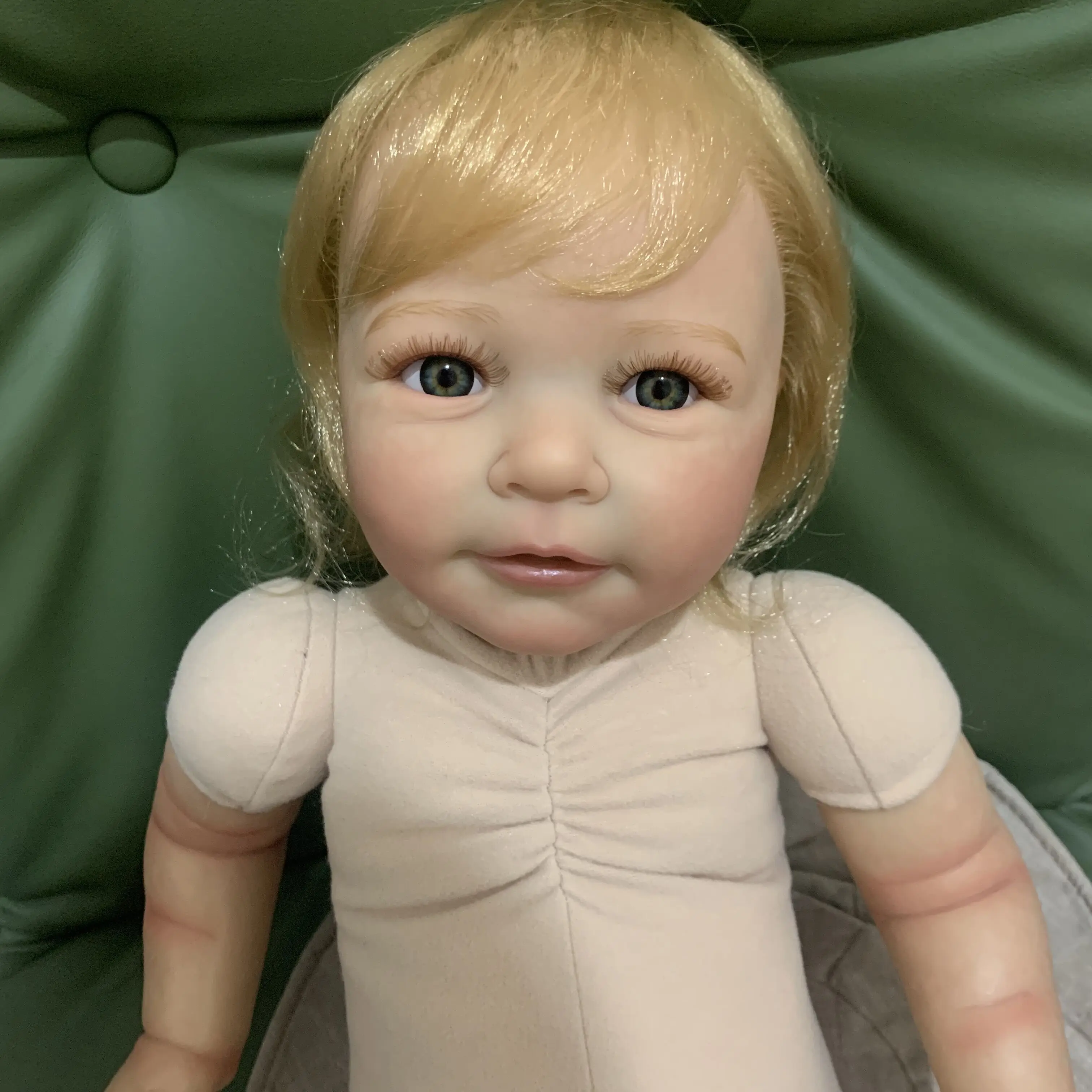 Jouet Kiev illage de bébé fille Reborn en silicone, peau 3D, beurre, vinyle souple, princesse, tout-petit, cadeau d'anniversaire, plusieurs tailles, sans vêtements