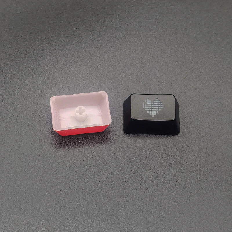 Personality Love Tab Keycaps for Cherry MX switch cross Axis red Black slash \ | symbol Mechanical Keyboard ABS Backlight Keycap