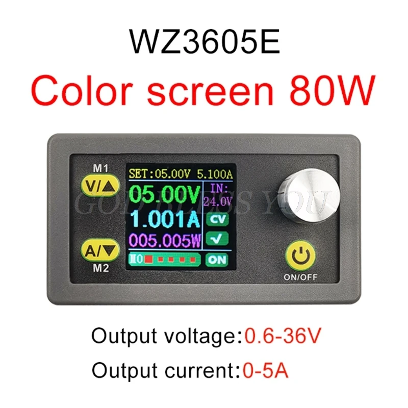 DC DC Buck-Boost Converter CC CV 36V 5A Power Module Adjustable Regulated Laboratory Power Supply Voltmeter Ammeter Drop Ship