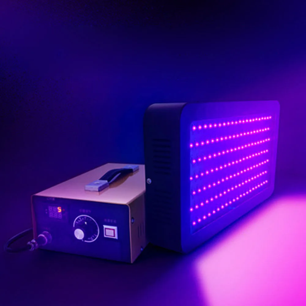 8000W Dimming UV Gel Curing Lamp Shadowless 405nm 395nm 365nm for 3D Printing Resin DIY UV Ink Varnish Glue Curing Lamp